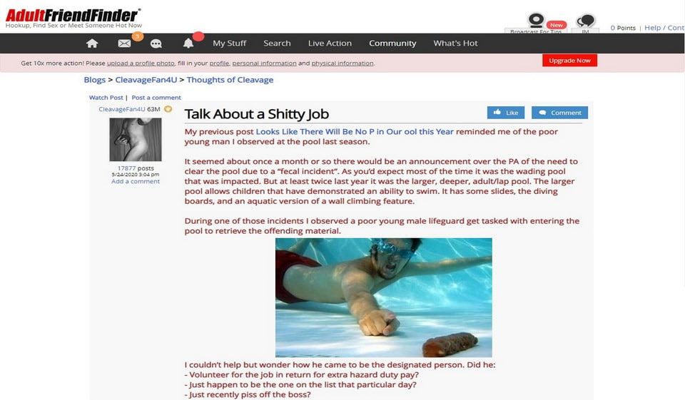 Adult Friend Finder: Die wichtigsten Funktionen