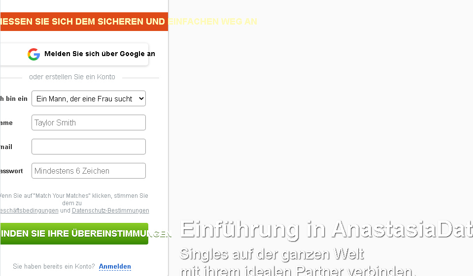 AnastasiaDate im Test