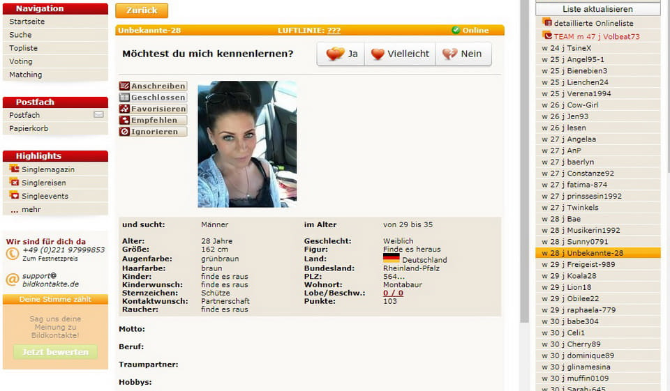 Bildkontakte im Test