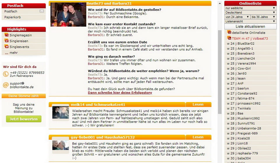 Bildkontakte im Test