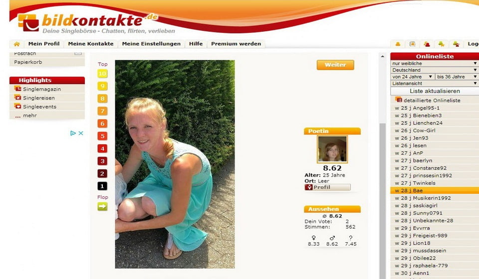 Bildkontakte im Test