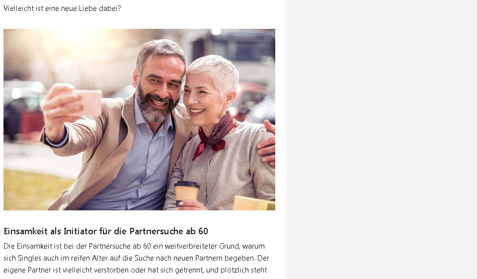 C-Affair Design und Funktionalität der Webseite