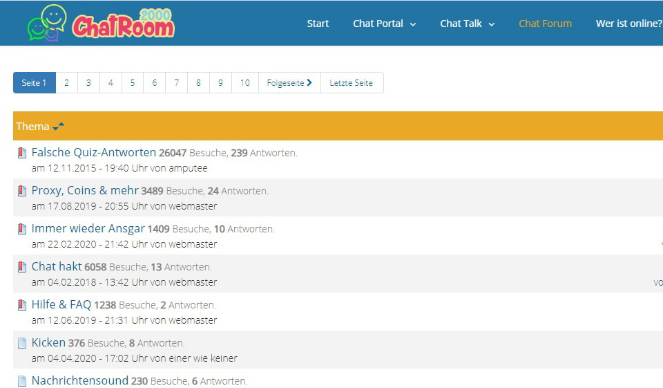Chatroom2000 im Test