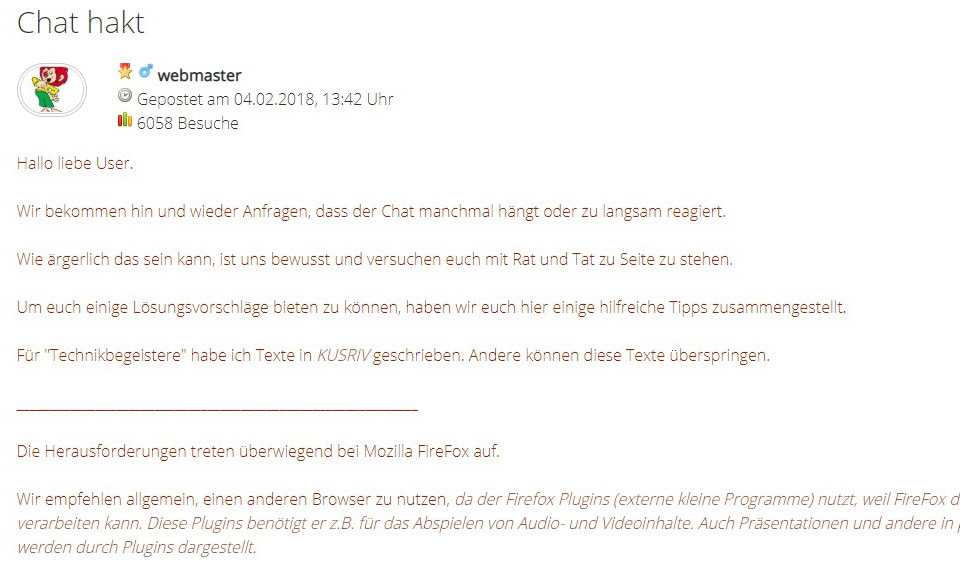 Chatroom2000 im Test