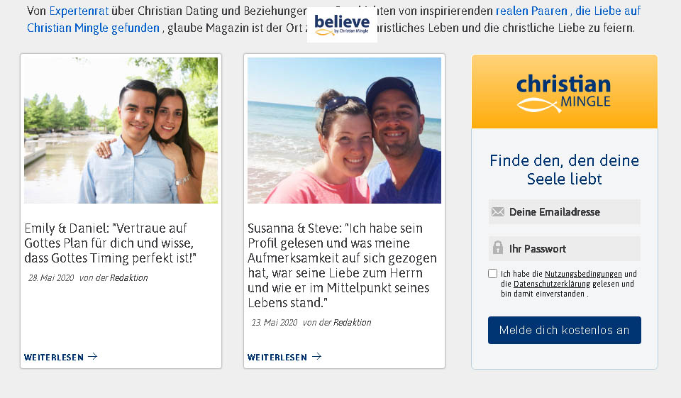 ChristianMingle Test