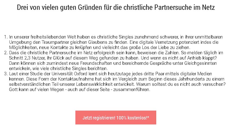 Christliche Partnersuche Test