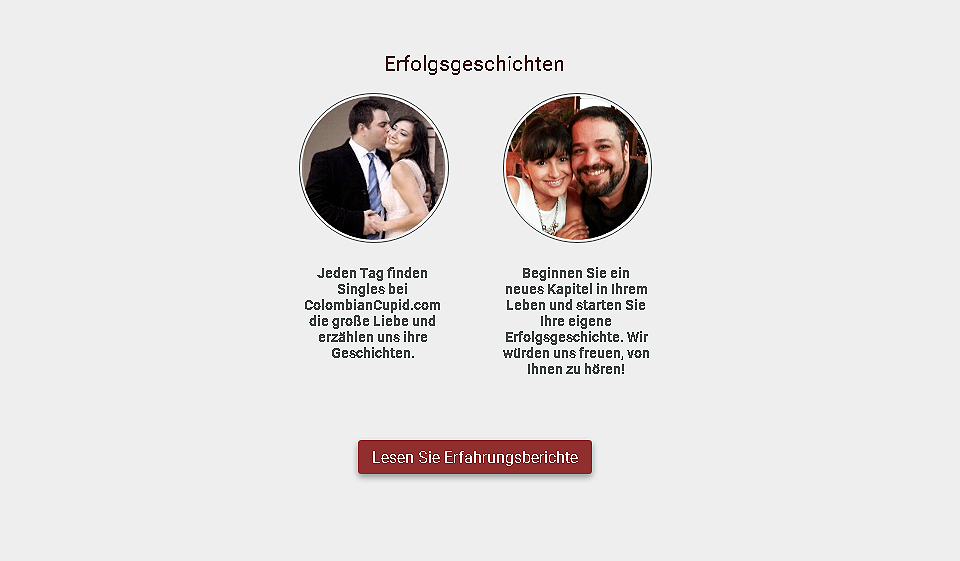 Colombian Сupid Test