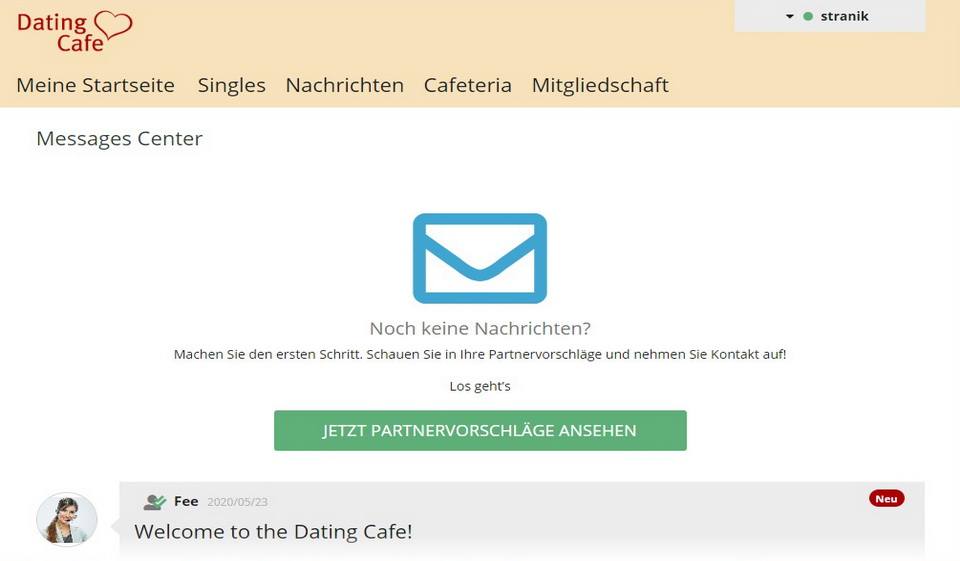 Dating Café im Test