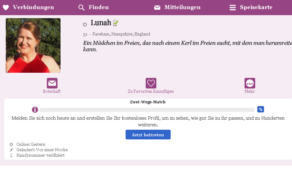 Telegraph Dating im Test