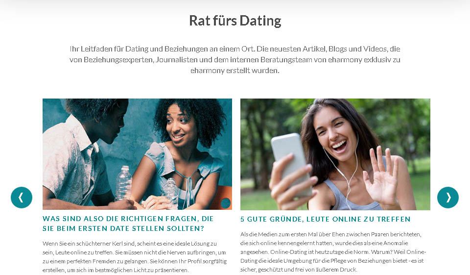 eHarmony im Test