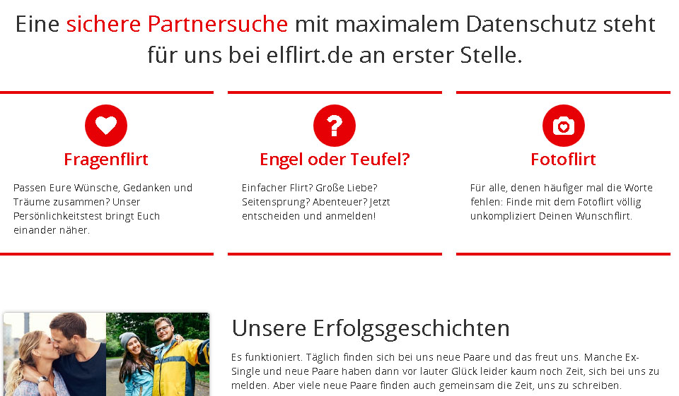 elFlirt im Test