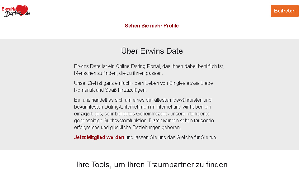 ErwinsDate im Test
