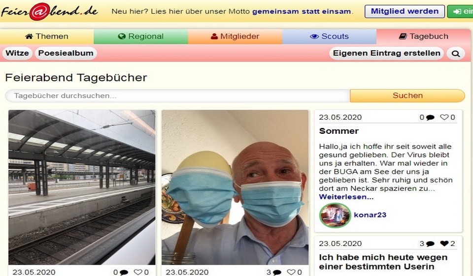 Feierabend.de im Test