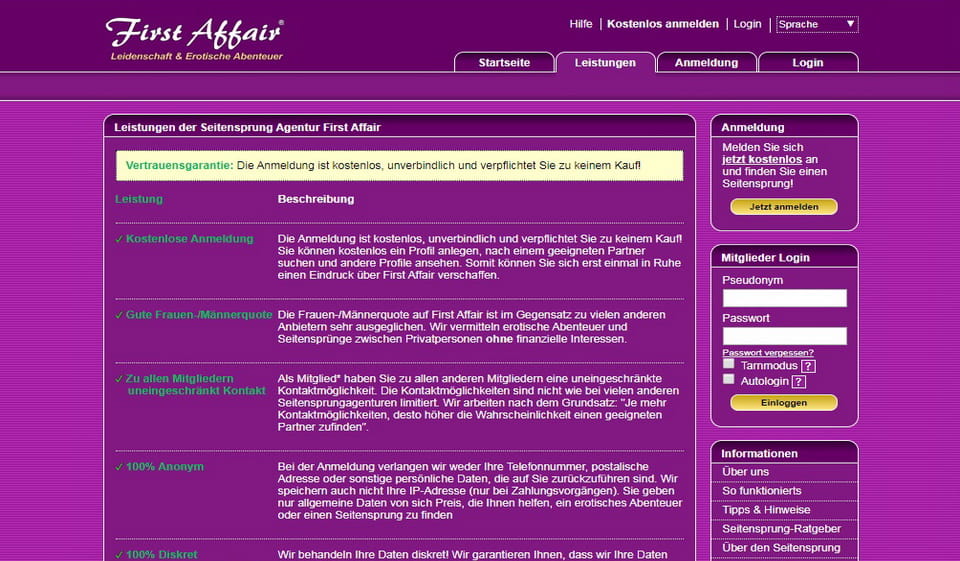 First Affair im Test