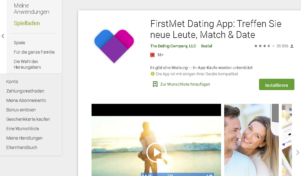 Ist FirstMet seriös?