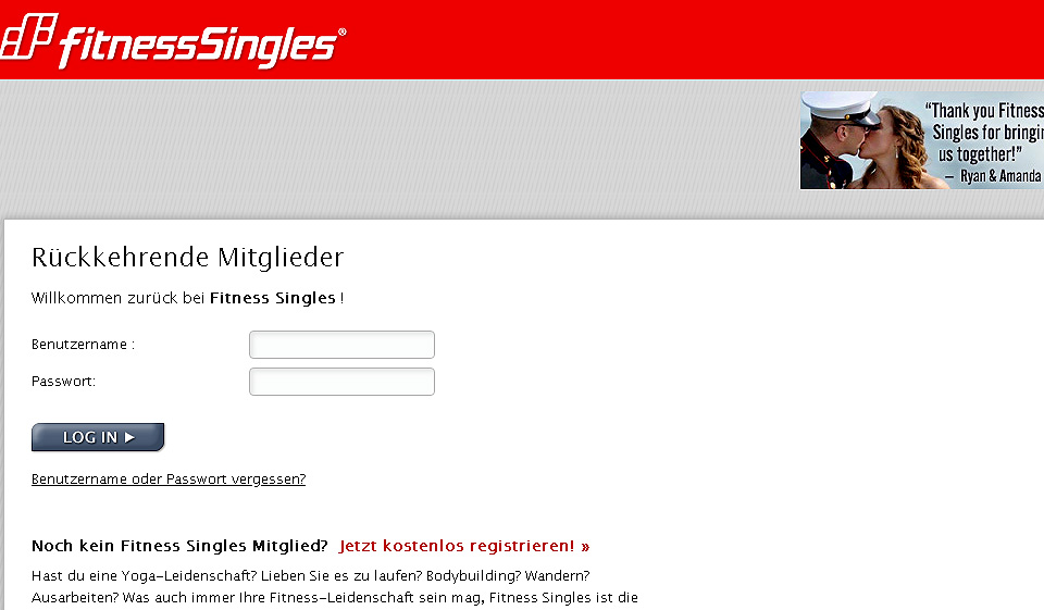 Fitness Singles im Test