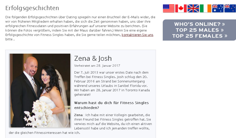 Fitness Singles im Test