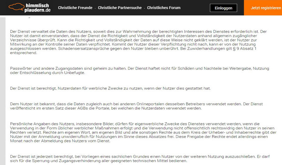 Himmlisch Plaudern im Test