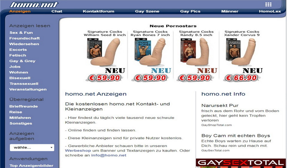 Homo.net im Test