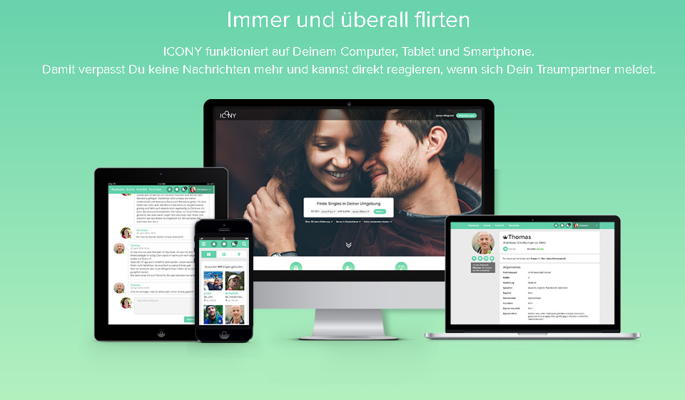 Icony Nutzer-Profiling