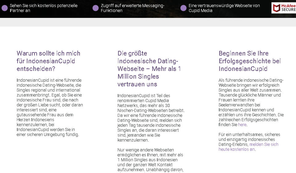 IndonesianCupid im Test