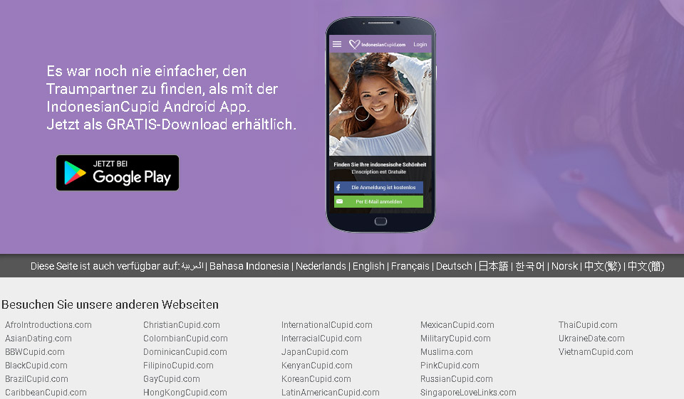 IndonesianCupid im Test