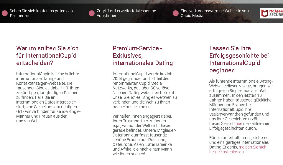 International Cupid im Test