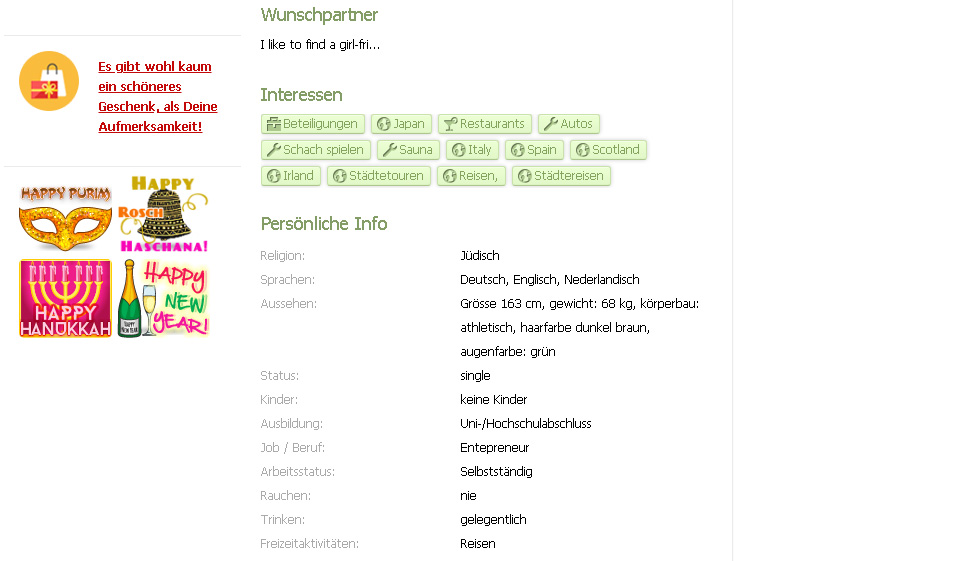 Jewish Singles im Test