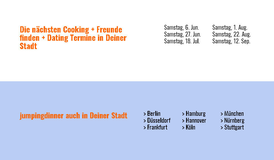 Jumping Dinner im Test