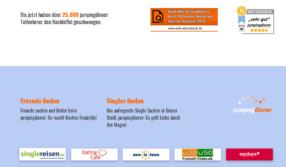 Jumping Dinner im Test