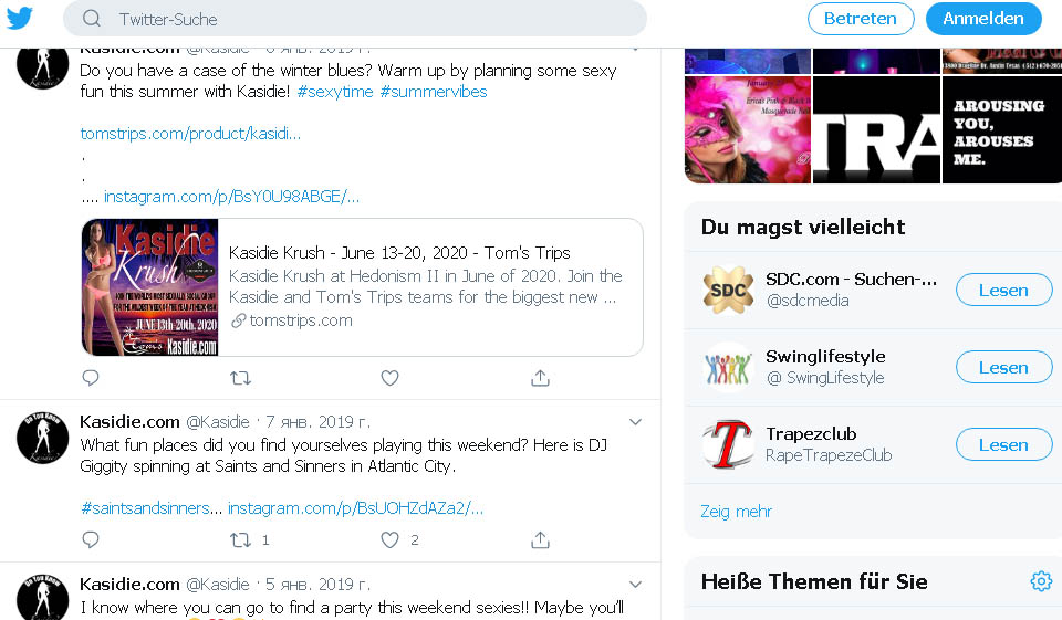 Kasidie Religionszugehörigkeit der Nutzer