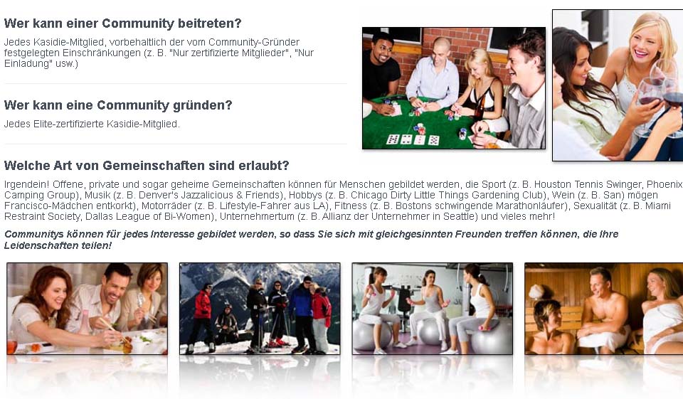 Kasidie Kontaktinformationen