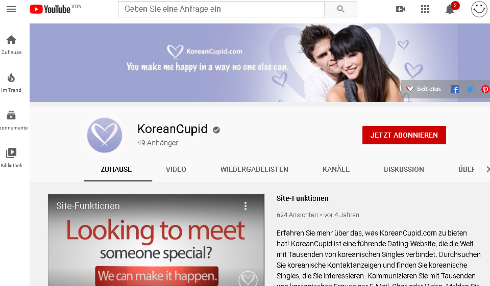 KoreanCupid Test 2020