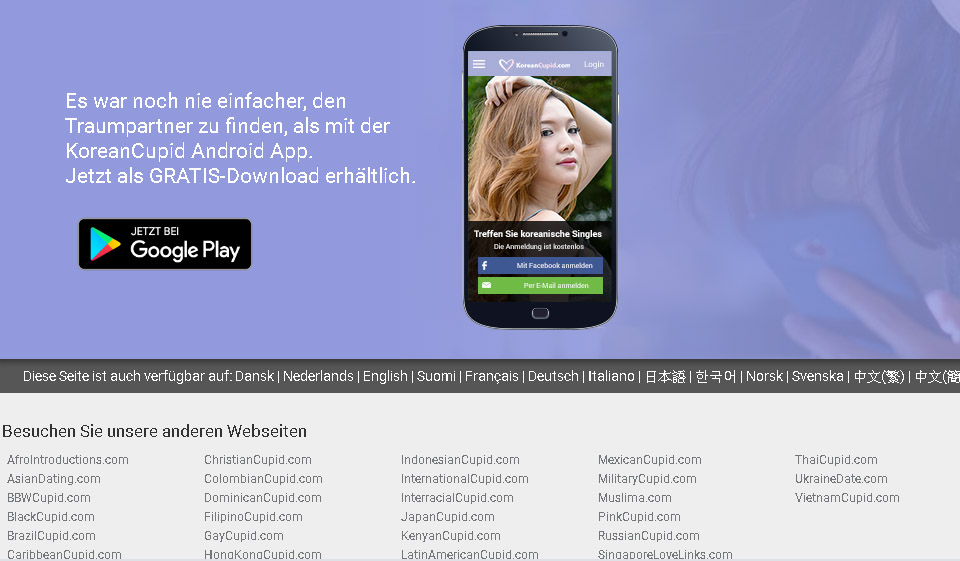 KoreanCupid Test 2020