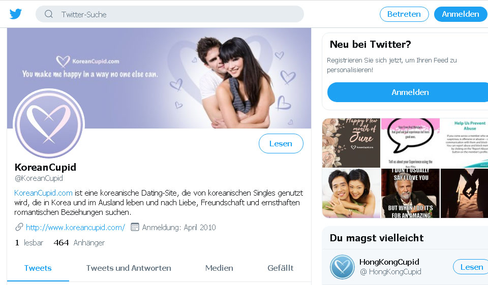 KoreanCupid Test 2020