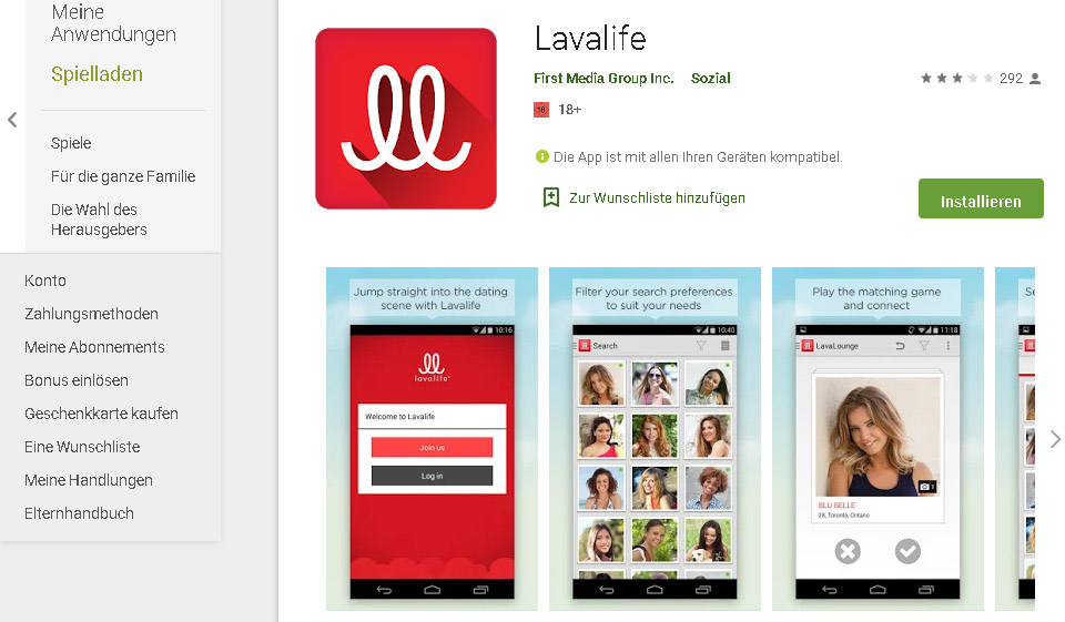 Lavalife Bezahlte Mitgliedschaft