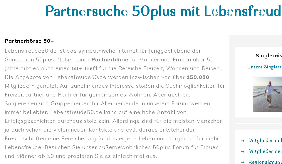 Lebensfreude50 Test