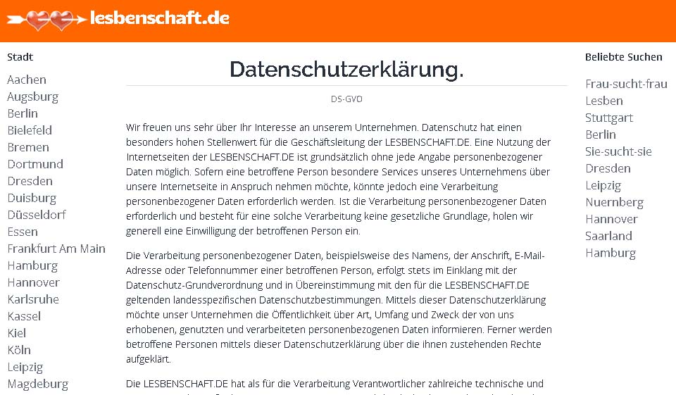 Lesbenschaft im Test