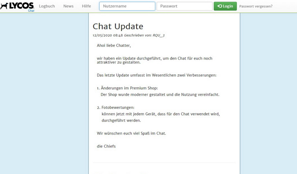 Lycos Chat im Test