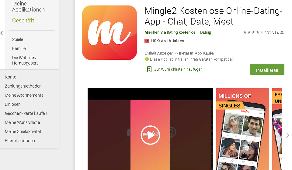 Mingle2 im Test
