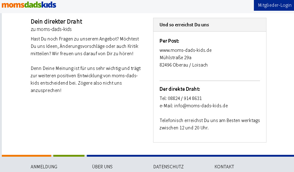 Moms Dads Kids im Test