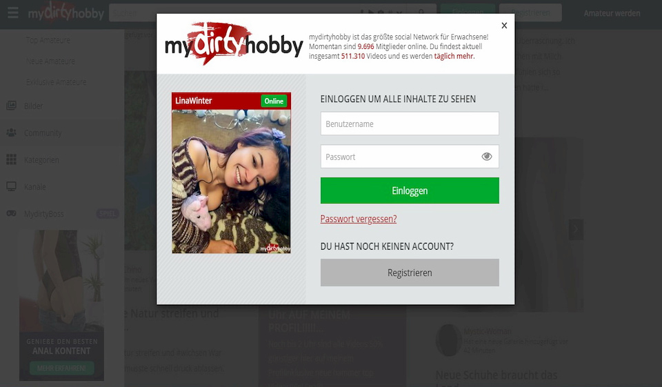 MyDirtyHobby im Test