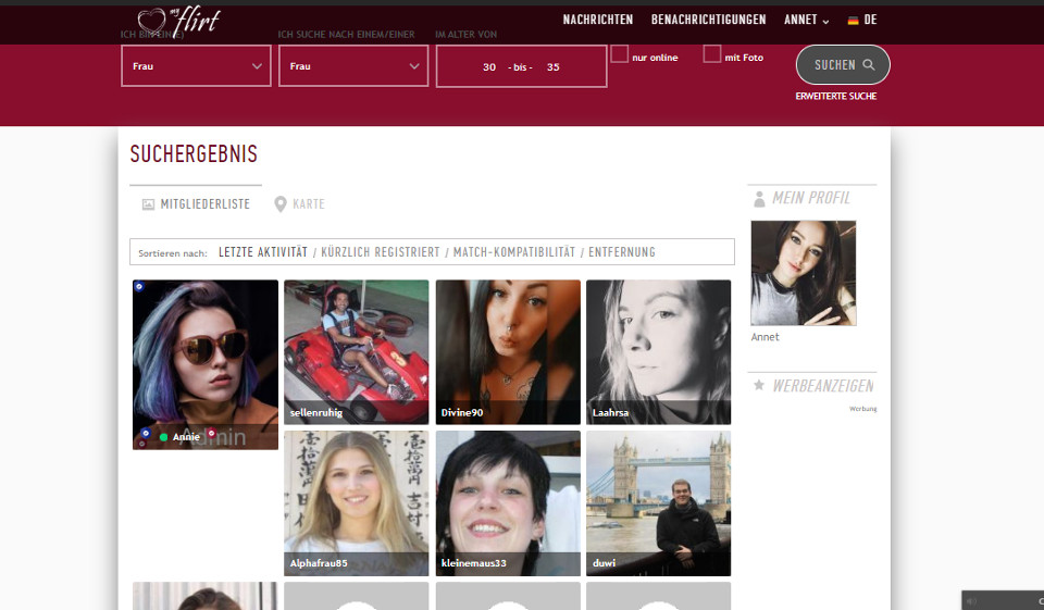 MyFlirt im Test