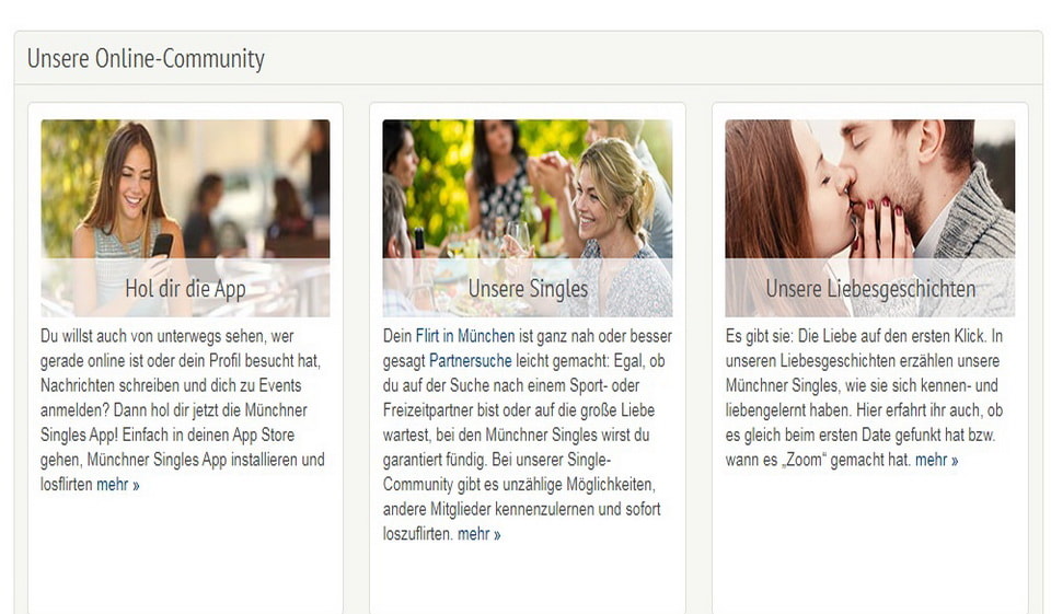 Münchner Singles im Test