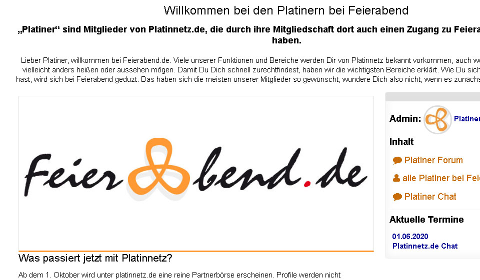 Platinnetz im Test