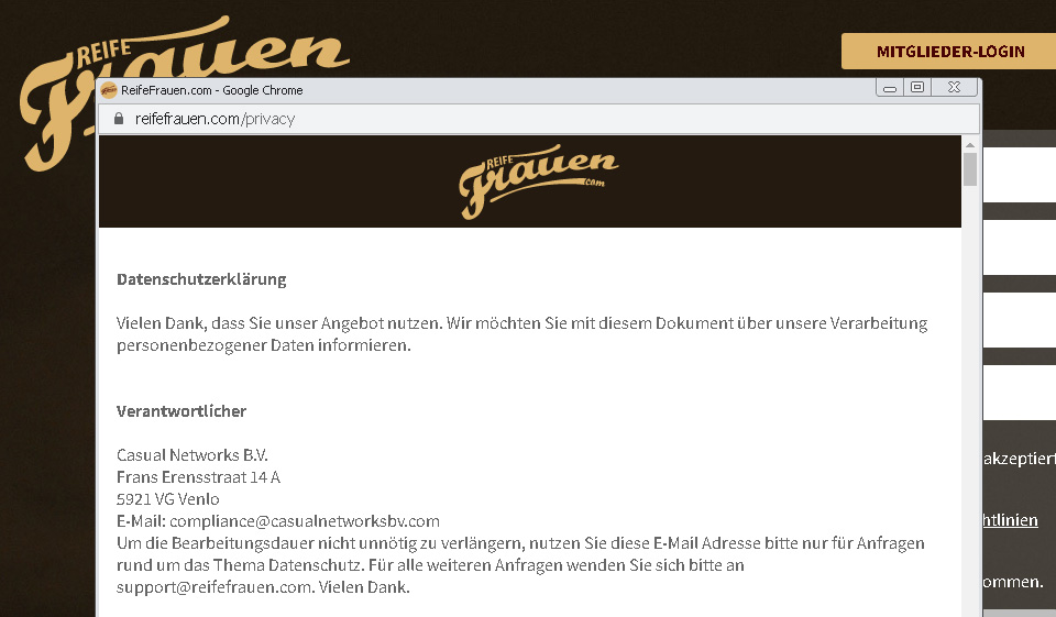 Reife Frauen im Test