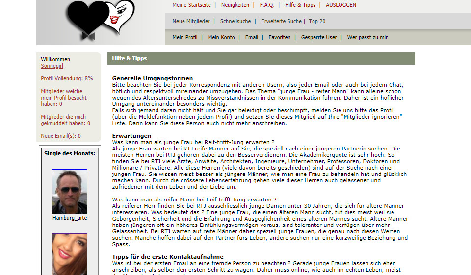 Reif sucht Jung im Test