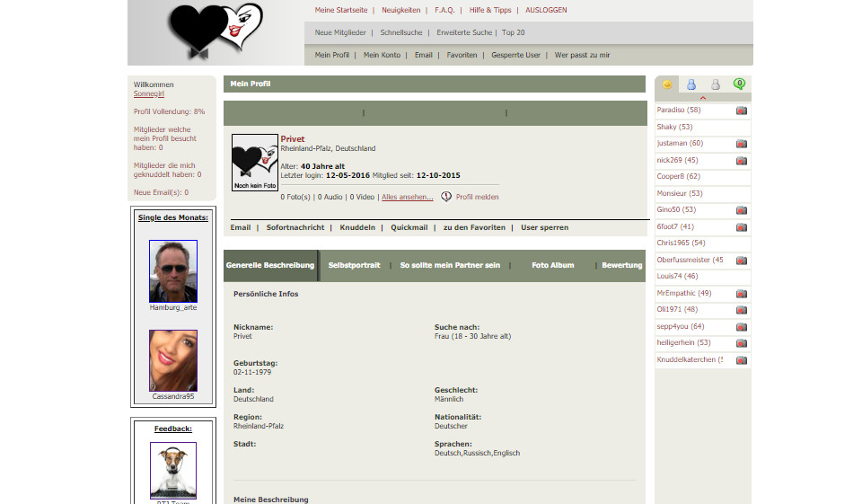 Reif sucht Jung im Test