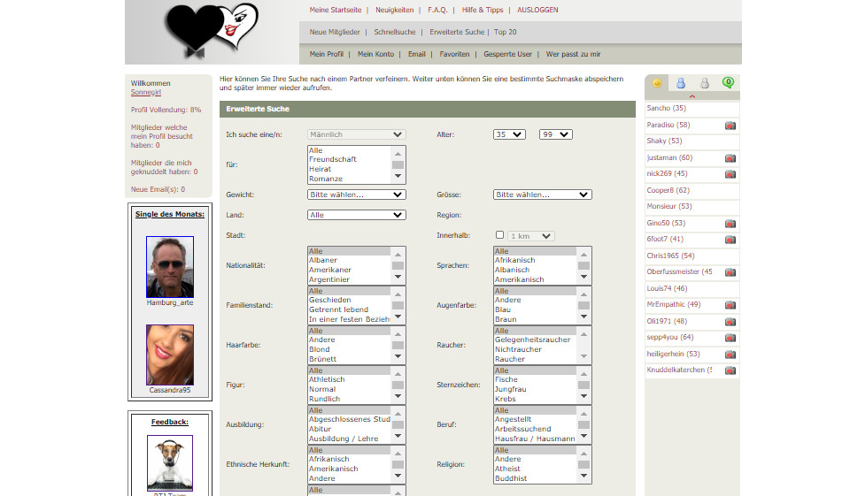 Reif sucht Jung im Test