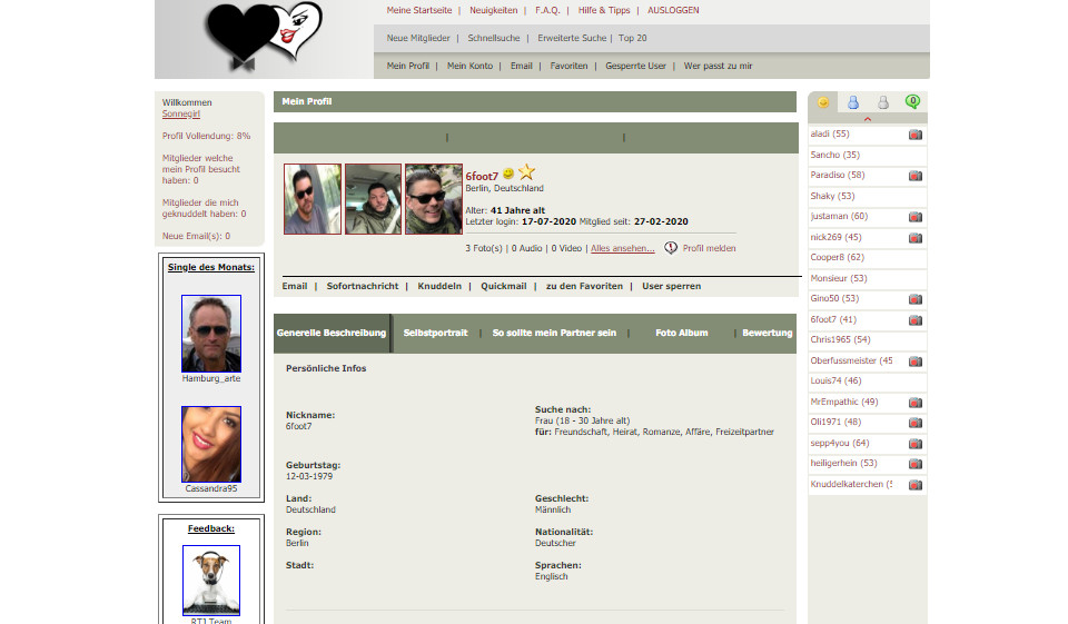 Reif sucht Jung im Test